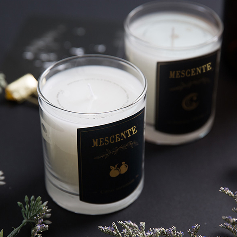 M&Scent testreszabott dekoratív luxusmasszázs saját márkás illatos szójaviasz gyertya