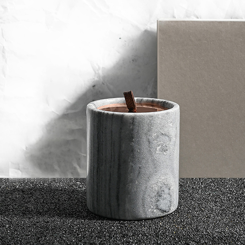 M&Scent nagykereskedés luxus egyedi dekoráció saját márkás fekete üvegkristály illatú szójaviasz gyertyák