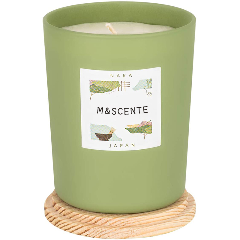 M&Scent egyedi saját márkás gyártmányú színes illatos szójaviasz-sikkes gyertyák