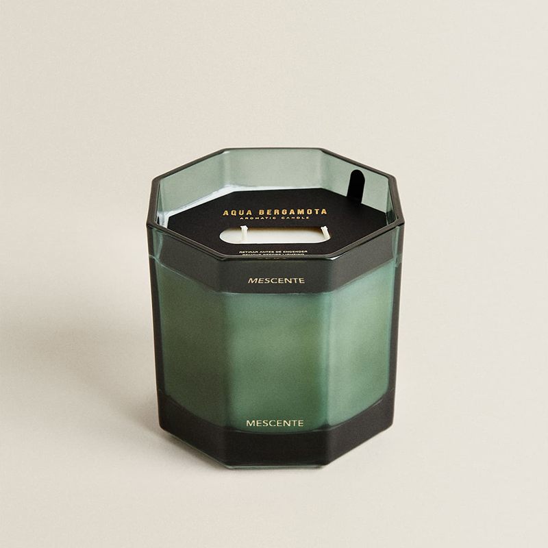 M&Scent egyedi gyári saját címkés üvegedény természetes szójaviasz illatos gyertyák