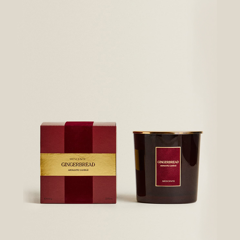 M&Scent egyedi luxus 3 Wicks gyertyák, személyre szabott saját címkés fekete matt üveg illatos gyertya