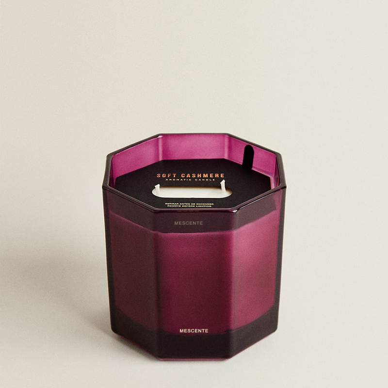 M&Scent luxus karácsonyi illatos gyertyák aromaterápiás aroma szójaviasz gyertyák fekete üvegedényben díszdobozban