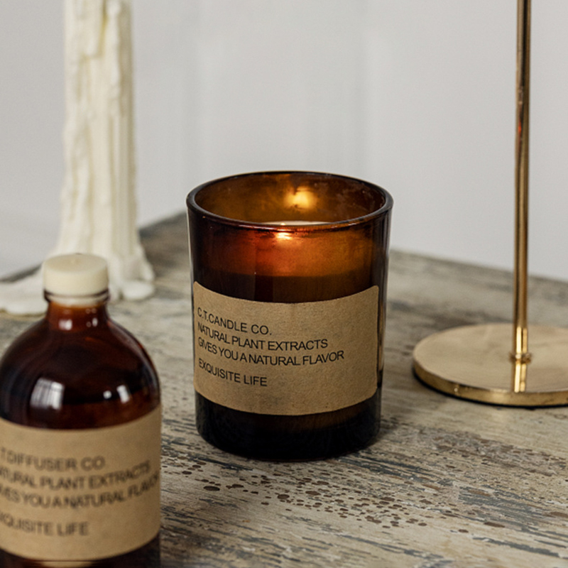 M&Scent luxus dekor otthoni náddiffúzor és illatgyertya készlet dobozos csomagolással