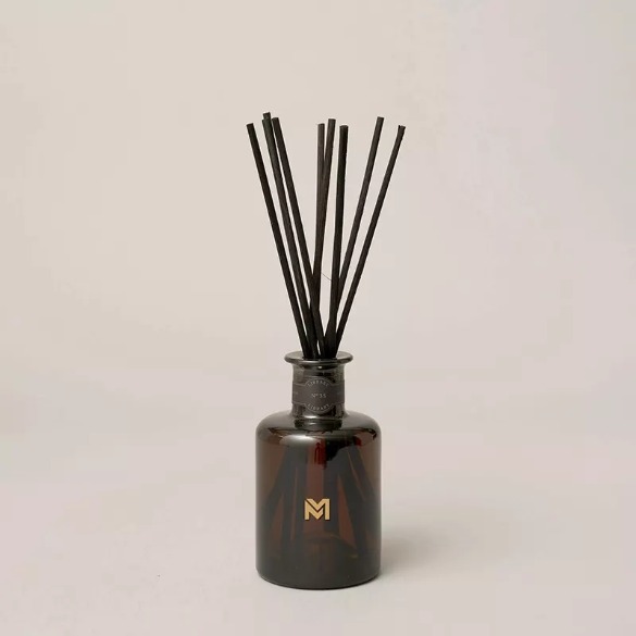 M&Scent nagykereskedelmi luxus 500 ml-es fekete flakon diffúzor Reed illatú náddiffúzor díszdobozzal