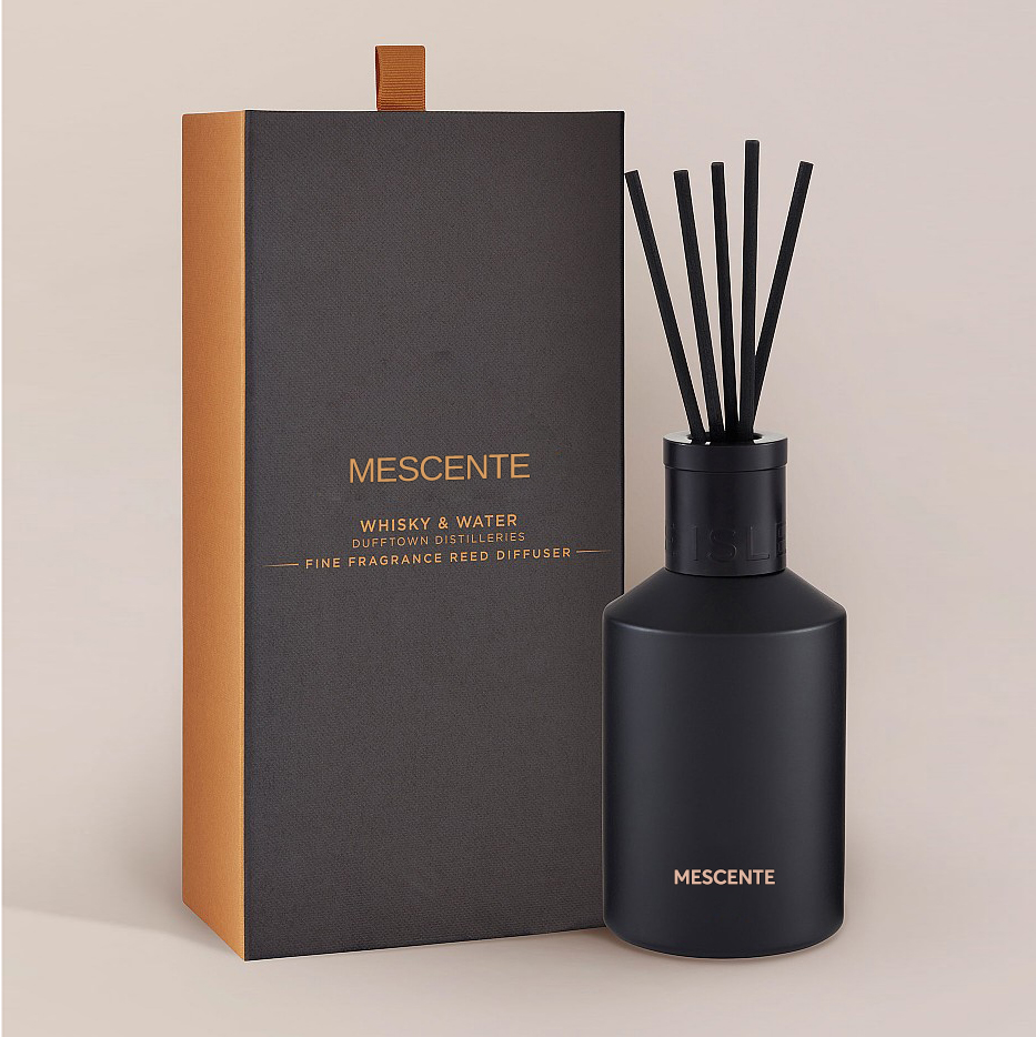 Decoration Oem nyomtatott doboz 20 ml négyzet alakú kerámia Vranjes fa kupak ház parfüm Aroma Reed diffúzor olaj