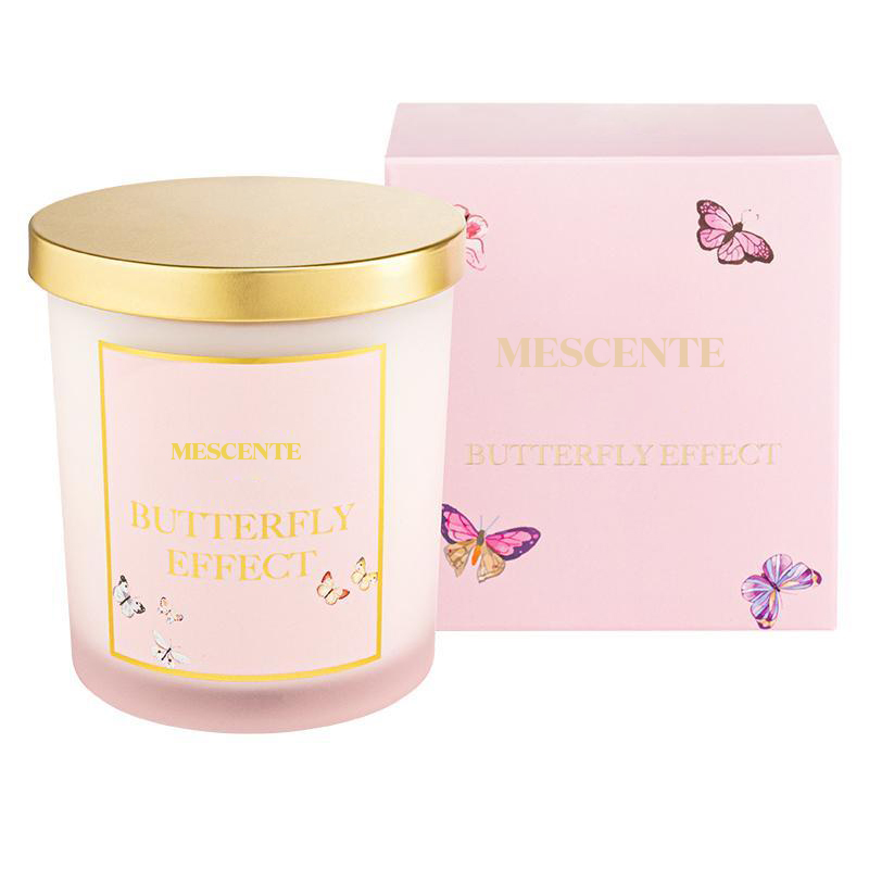 M&Scent nagykereskedés új luxus egyedi saját márkás karácsonyi kristályüvegek Kerzen illatos szója gyertya fedéllel