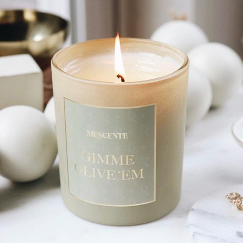 M&Scent nagykereskedés új luxus egyedi saját márkás karácsonyi kristályüvegek Kerzen illatos szója gyertya fedéllel