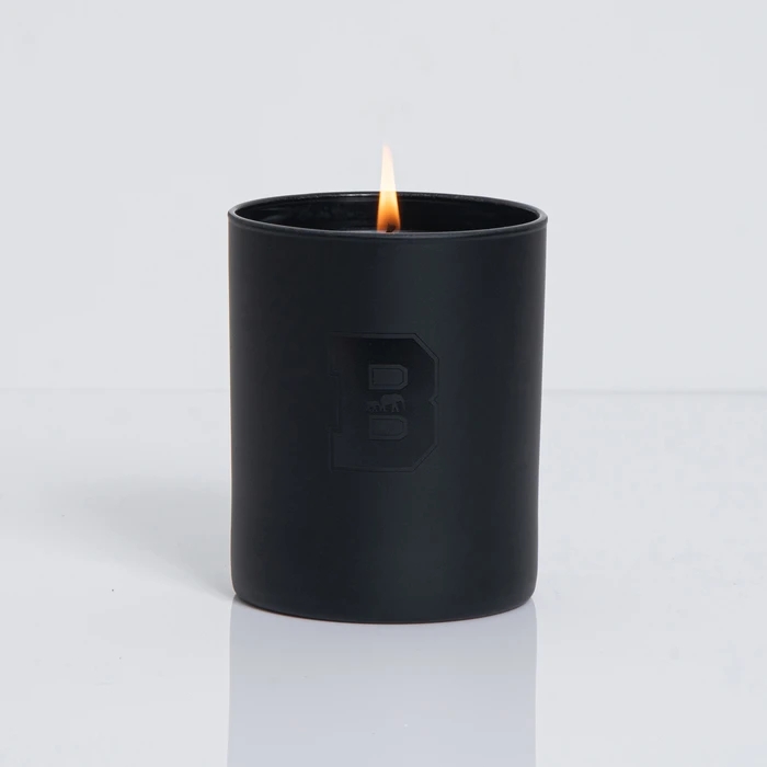 M&Scent nagykereskedelmi luxus fekete egyedi üvegek esküvői dekoratív illatos szójagyertyák kristályokkal