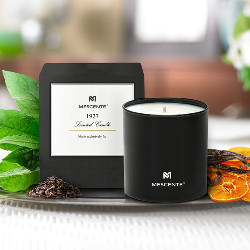 M&S illat nagykereskedelmi luxus magáncímkés króm férfi aromaterápiás gyertyák 22 oz belül kristályokkal