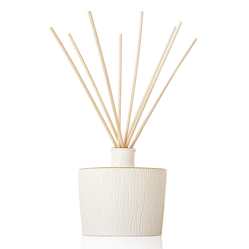 M&Scent nagykereskedelmi luxus üvegpalack Stik Fiber kerek fa csavaros aroma nád diffúzor ajándék készletek