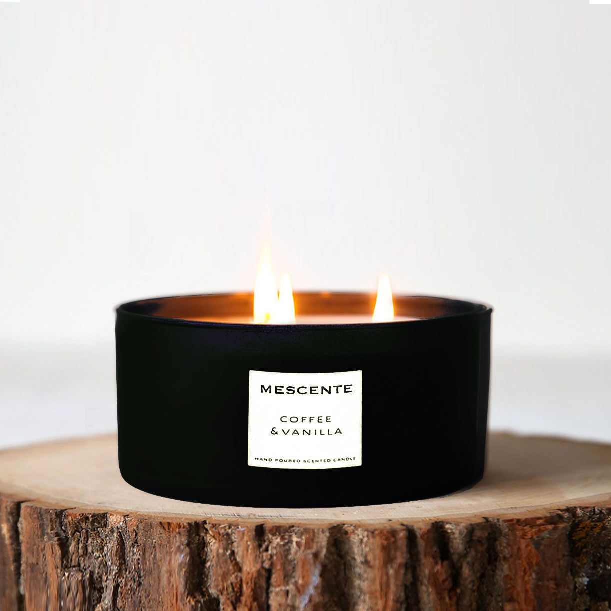M&Scent nagykereskedelmi dekoratív aromaterápia 3 kanóc illatú kókuszpálma gyertya ajándékkészlet