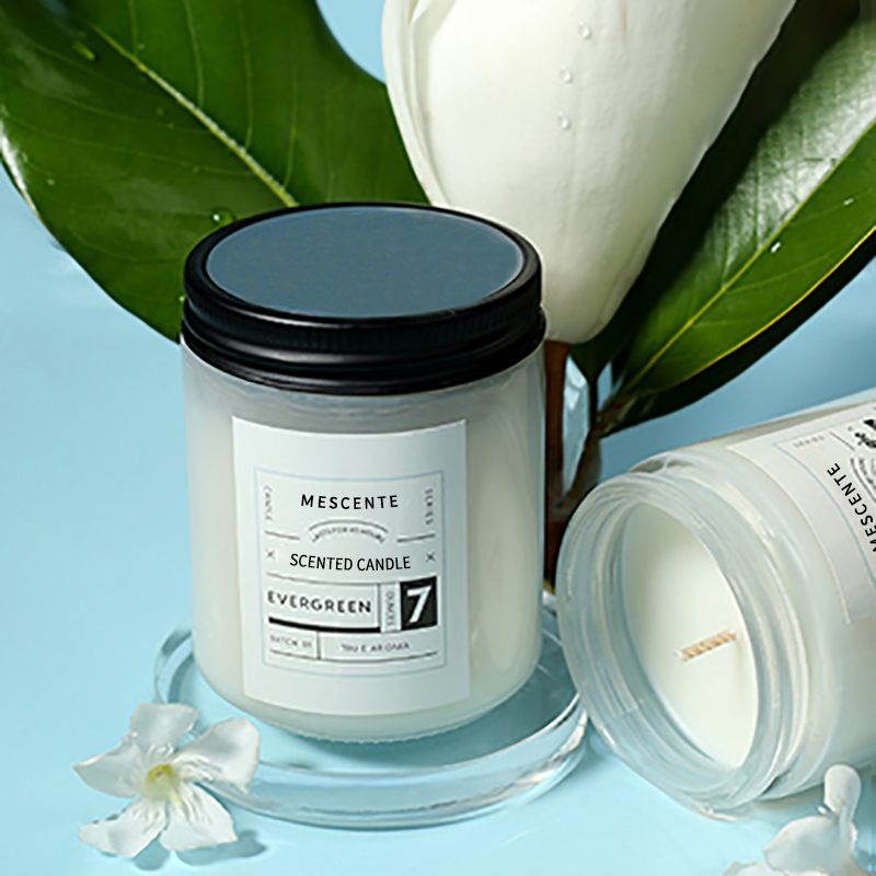 M&Scent egyedi saját márkás luxus illatos szójaviasz gyertyák tetővel