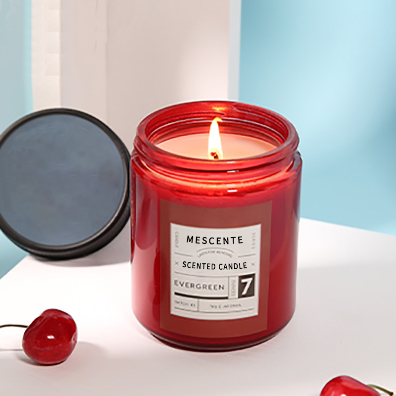 M&Scent egyedi saját márkás luxus illatos szójaviasz gyertyák tetővel