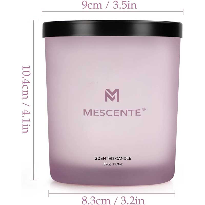 M&Scent nagykereskedelme egyéni luxus legkeresettebb saját márkás kanóc levendula szójaviasz illatos gyertyák