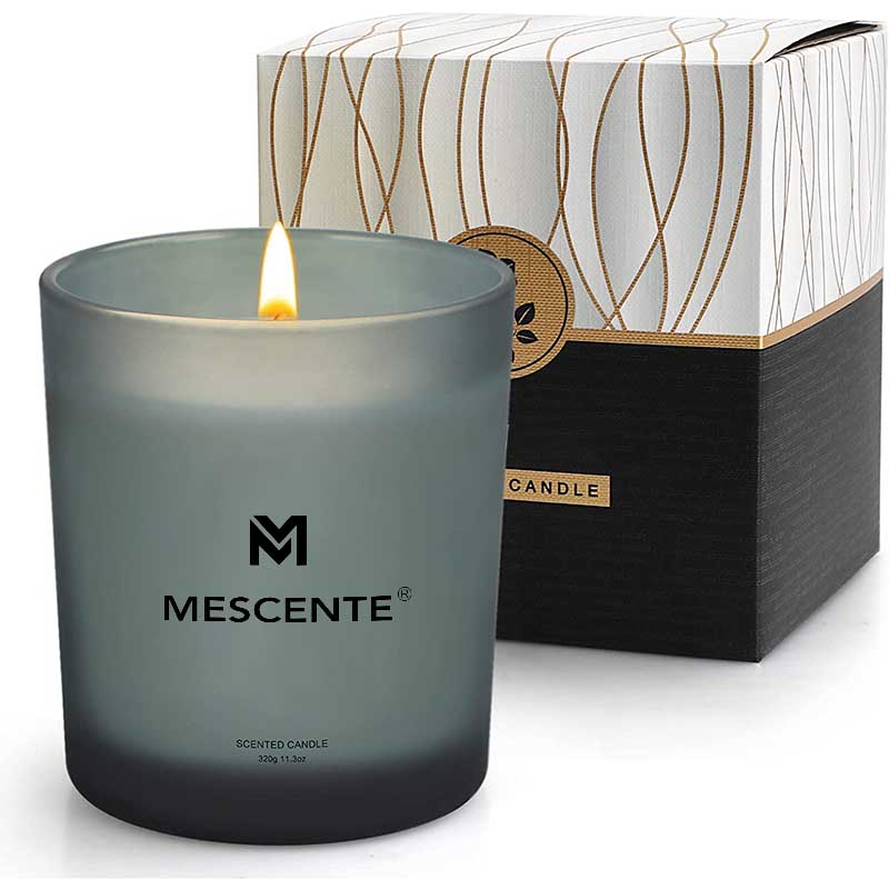 M&Scent nagykereskedelme egyéni luxus legkeresettebb saját márkás kanóc levendula szójaviasz illatos gyertyák