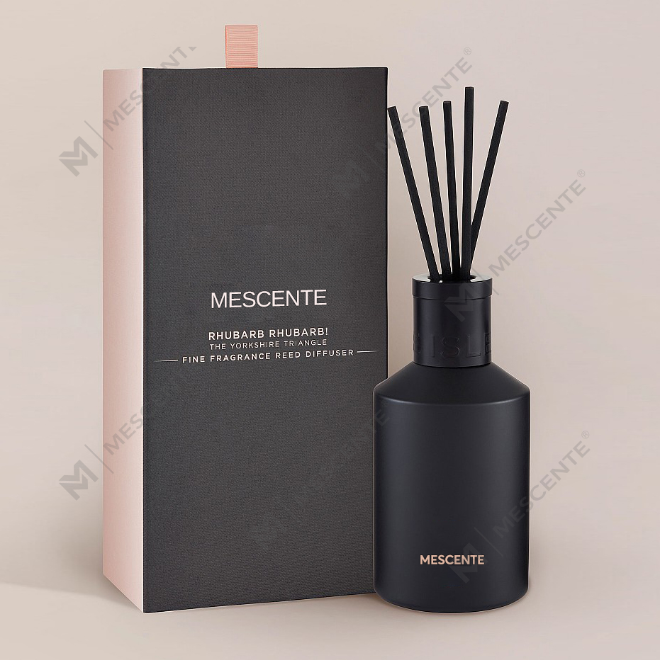 Decoration Oem nyomtatott doboz 20 ml négyzet alakú kerámia Vranjes fa kupak ház parfüm Aroma Reed diffúzor olaj