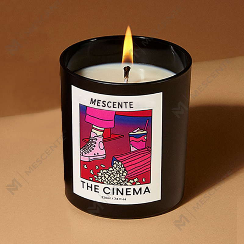 M&Scent nagykereskedelmi luxus egyedi saját címkés kézzel készített karácsonyi kristály aroma illat szójaviasz gyertyák