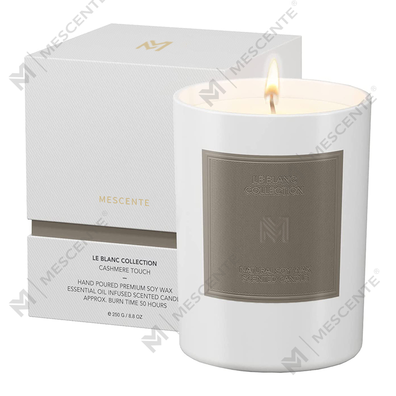 M&Scent nagykereskedelmi egyedi luxus fekete üvegedény karácsonyi aromaterápiás szójaviasz gyertya készletek