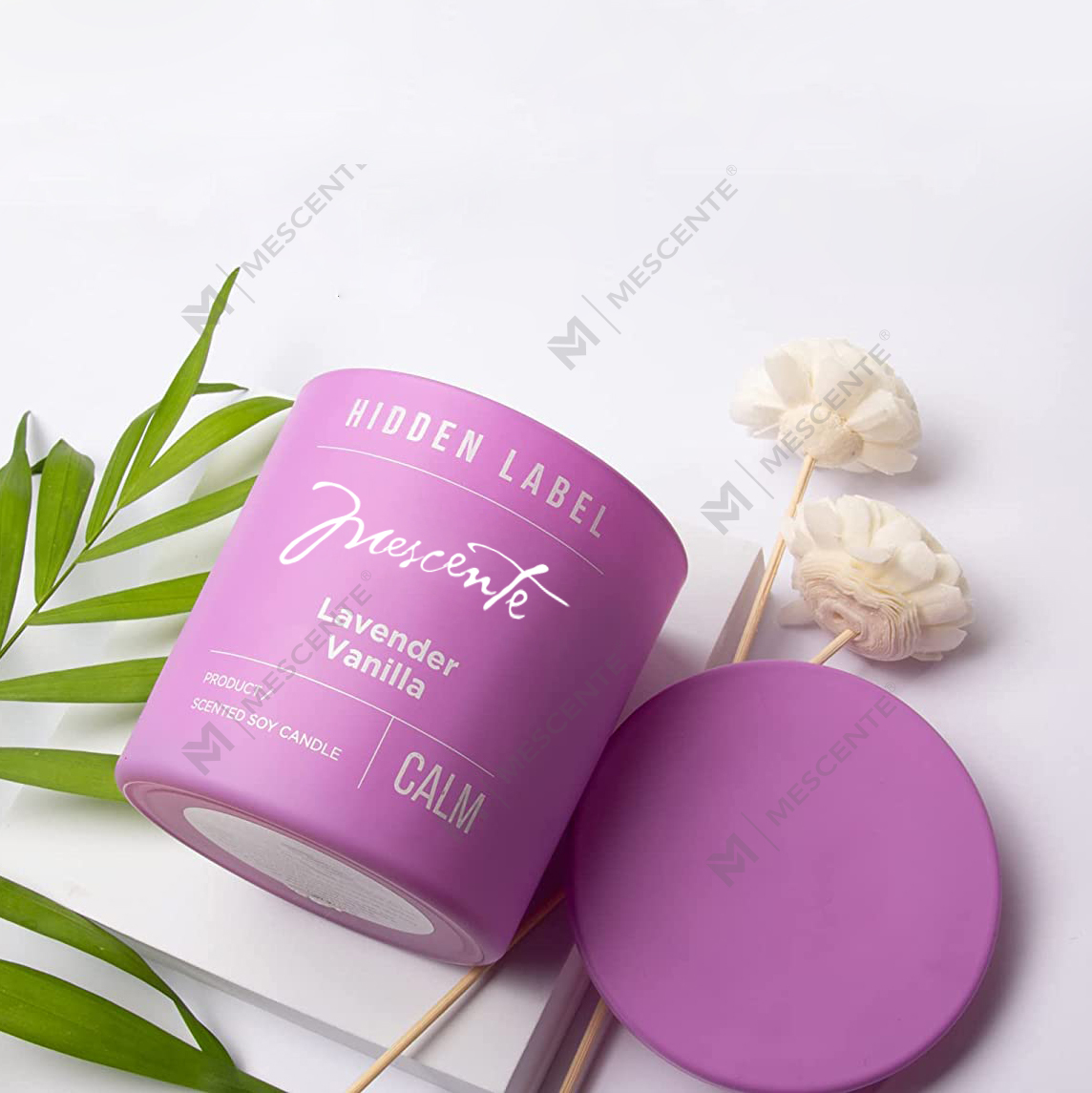 M&Scent nagykereskedelmi luxus privát márkás fekete tégelyes illatos szójaviasz gyertyák kristályokkal