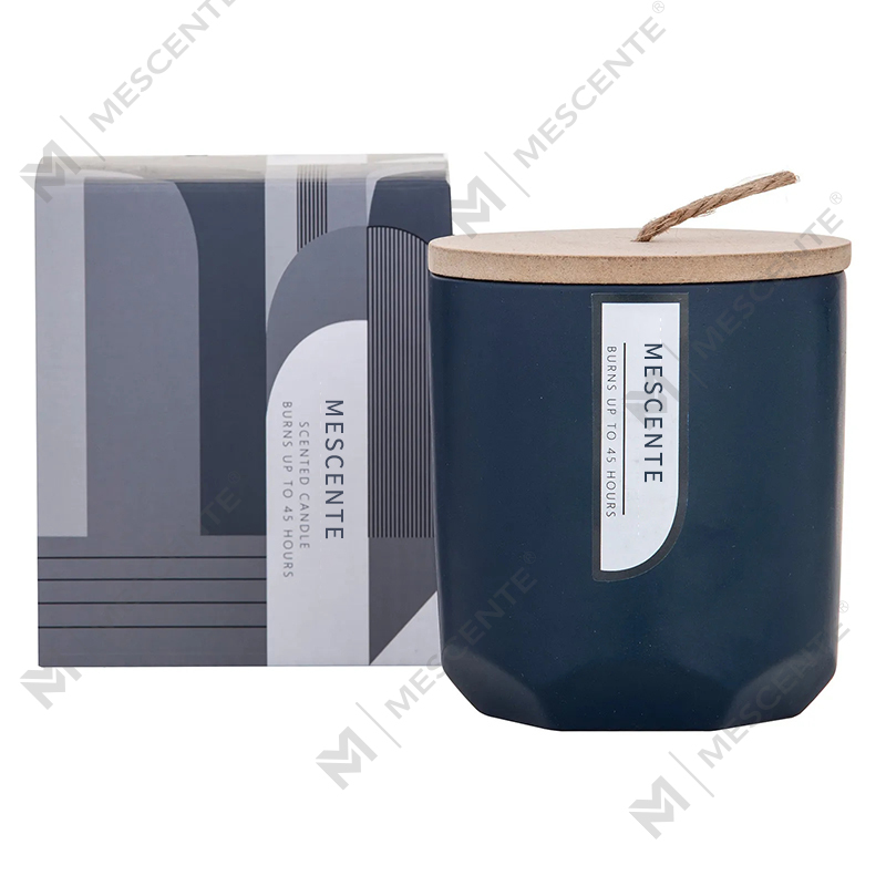 M&Scent Custom Luxury Készítse el saját fa kanóc illatú szójagyertyáját üvegedényben