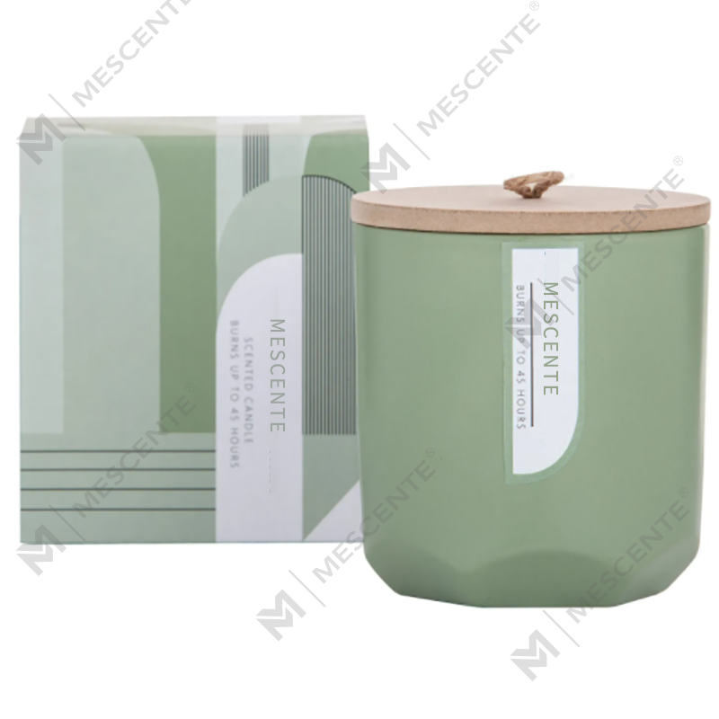 M&Scent Custom Luxury Készítse el saját fa kanóc illatú szójagyertyáját üvegedényben