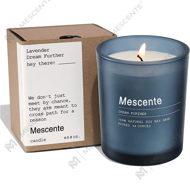 M&Scent egyedi esküvői dekorációs üveg jázmin és ylang ylang illatos gyertyák címkékkel tömegben