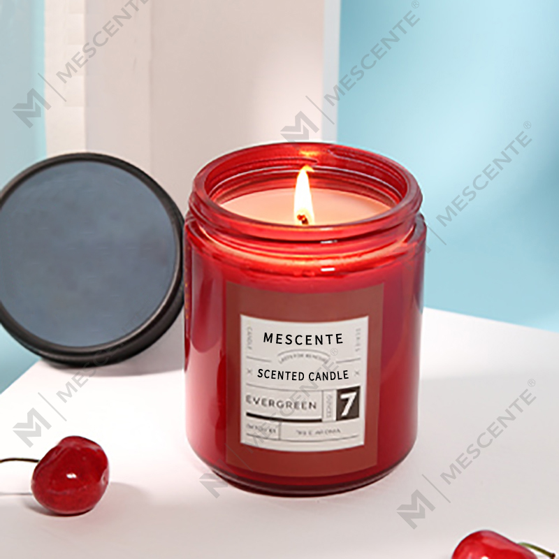 M&Scent egyedi saját márkás luxus illatos szójaviasz gyertyák fedővel