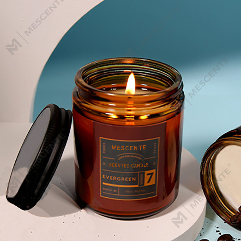 M&Scent egyedi saját márkás luxus illatos szójaviasz gyertyák fedővel