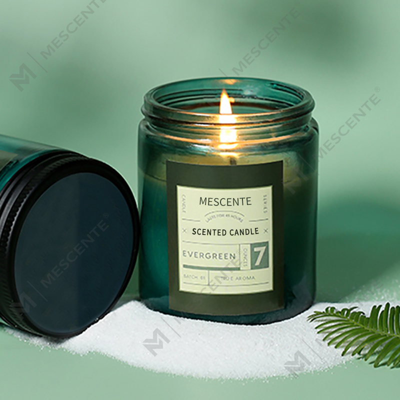 M&Scent egyedi saját márkás luxus illatos szójaviasz gyertyák fedővel
