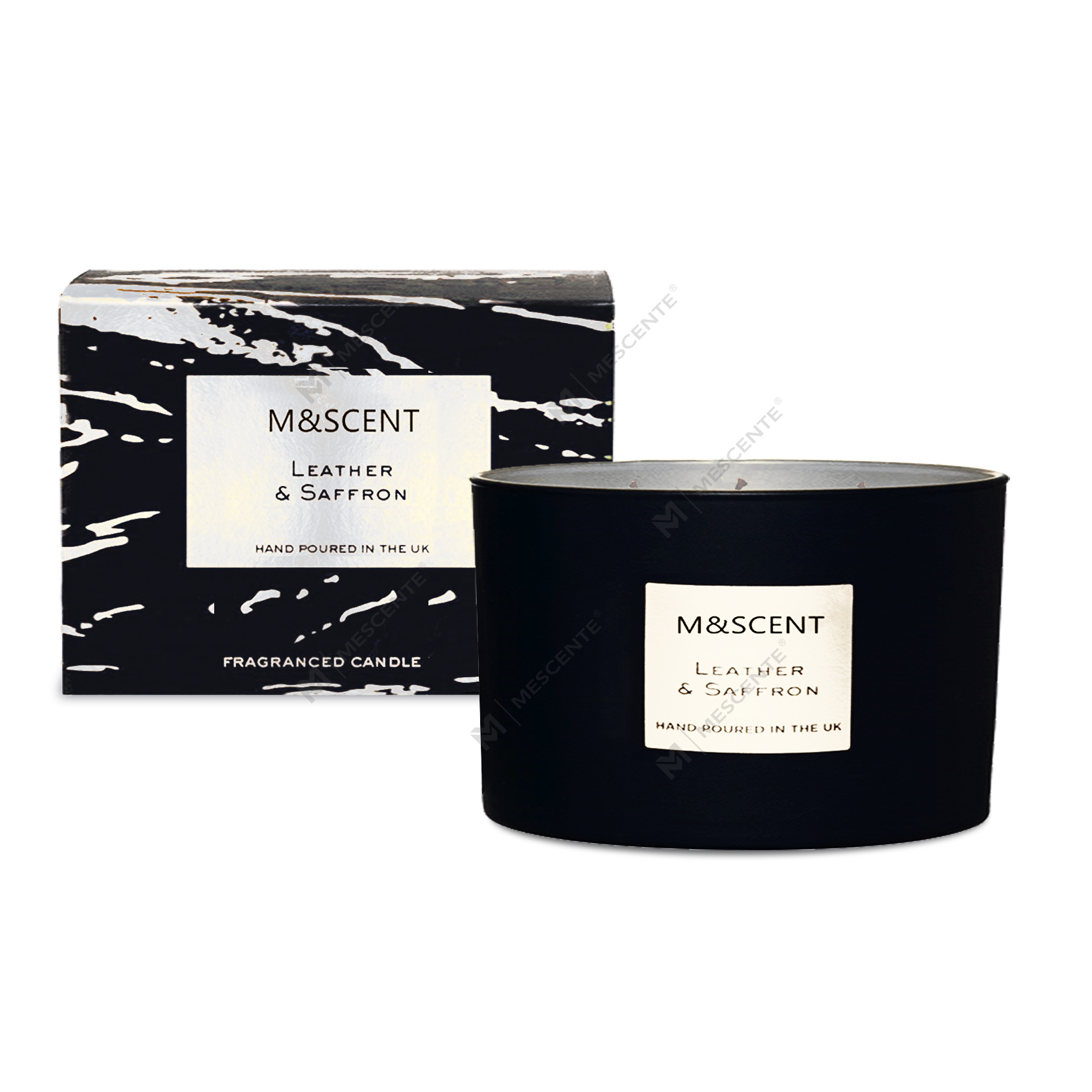 M&Scent nagykereskedelmi dekoratív aromaterápiás 3 kanóc illatú kókuszpálma gyertya ajándékkészlet