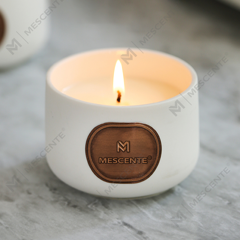 M&Scent saját márkás kerámia egyedi illatú kókuszviasz gyertya ajándék szettek