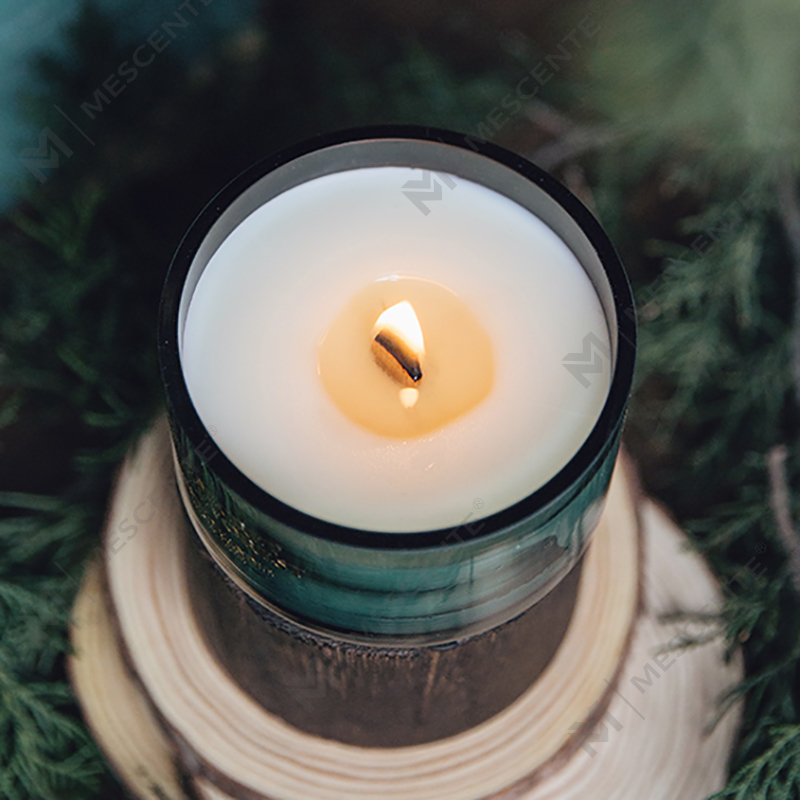 M&Scent egyedi üvegedények tömeges rendelés illatos szójaviasz gyertya kristályokkal