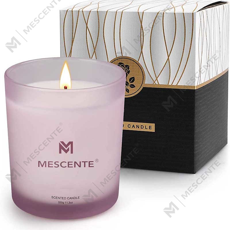 M&Scent nagykereskedelme egyéni luxus legkeresettebb saját márkás kanóc levendula szójaviasz illatos gyertyák