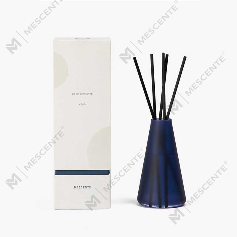 Nagykereskedelmi OEM 200 ml-es luxus dobozos csomagolás Rattan Sticks Otthoni Illat Aroma Reed Diffúzor Ajándékkészlet