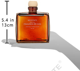 M&Scent luxus egyedi nagy rózsa arany üveg virág, saját címkés folyékony nád diffúzor díszdobozzal