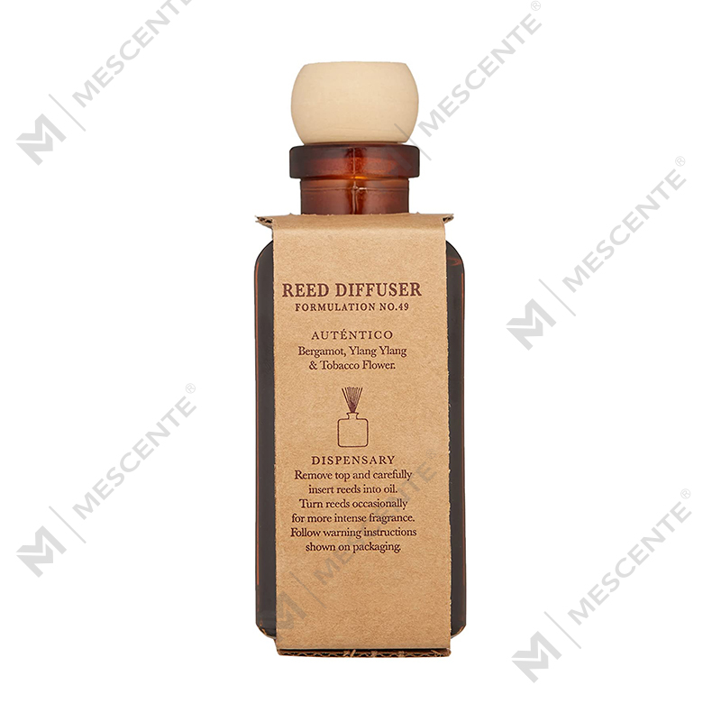 M&Scent luxus egyedi nagy rózsa arany üveg virág, saját címkés folyékony nád diffúzor díszdobozzal