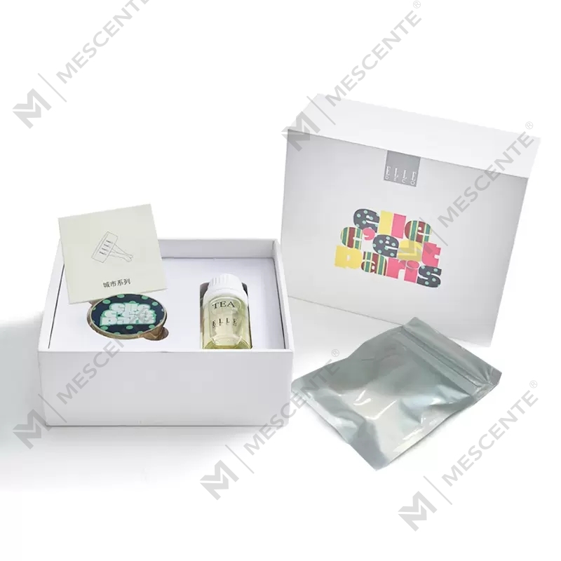 M&Scent luxus folyékony parfümös autófrissítő diffúzor akasztós kapcsos medállal