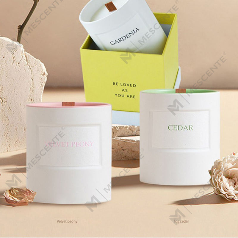 M&Scent nagykereskedelmi egyedi luxus otthoni illatos üvegedények illatos szójaviasz gyertyák