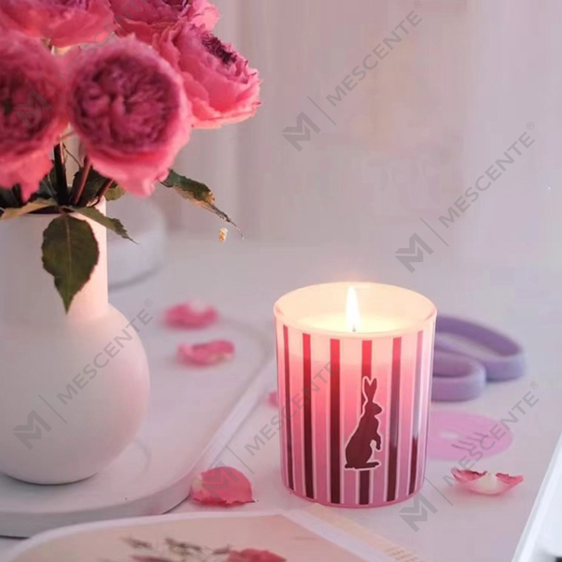 M&Scent nagykereskedelmi egyedi luxus otthoni illatos üvegedények illatos szójaviasz gyertyák