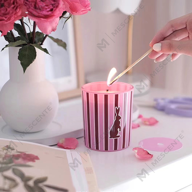 M&Scent nagykereskedelmi egyedi luxus otthoni illatos üvegedények illatos szójaviasz gyertyák