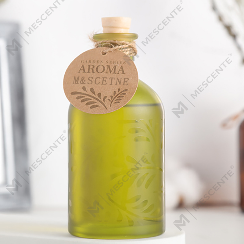 M&Scent luxus egyedi saját címkés üvegpalack virág folyékony nád diffúzor díszdobozzal