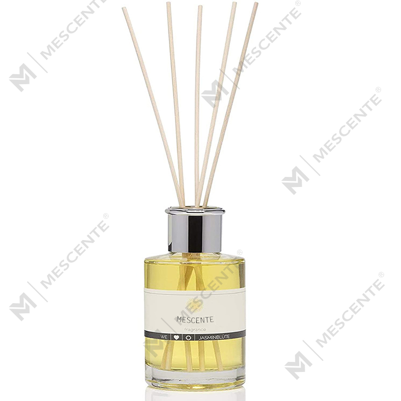 M&Scent luxus egyedi nagy flakon virág, saját címkés folyékony náddiffúzor díszdobozzal