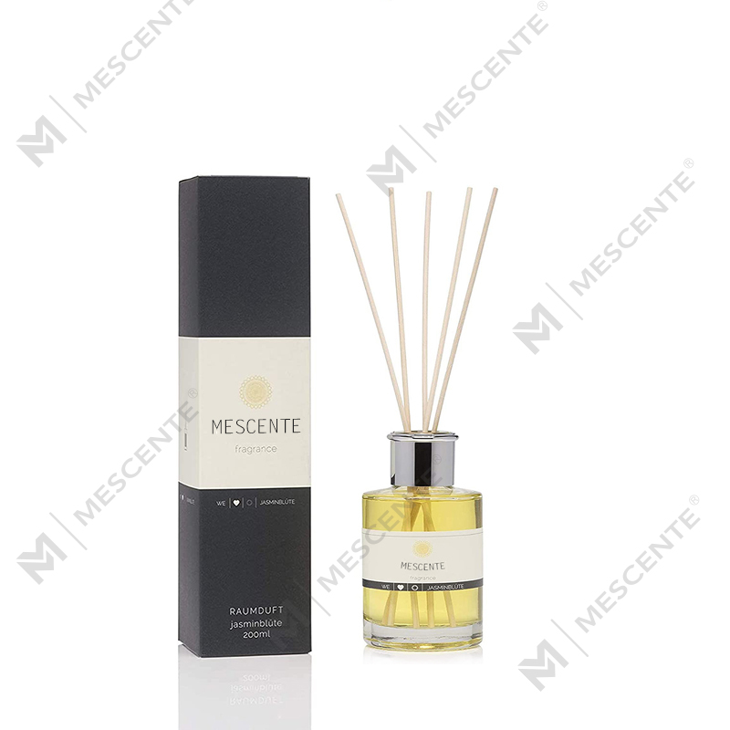 M&Scent luxus egyedi nagy flakon virág, saját címkés folyékony náddiffúzor díszdobozzal