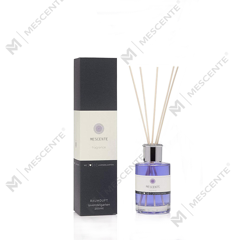 M&Scent luxus egyedi nagy flakon virág, saját címkés folyékony náddiffúzor díszdobozzal