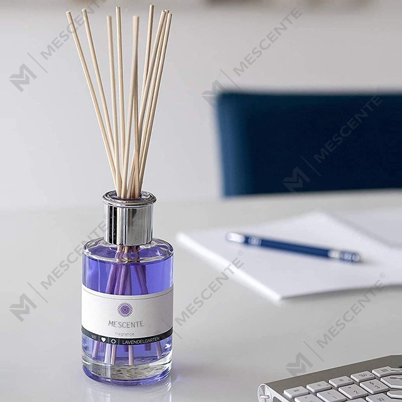 M&Scent luxus egyedi nagy flakon virág, saját címkés folyékony náddiffúzor díszdobozzal