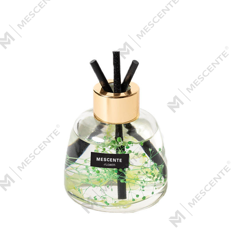 Mini White Bottle Flower Parfüm Aroma Reed Diffúzor Olaj, Illat Thaiföld Reed Diffúzor Ajándék szett