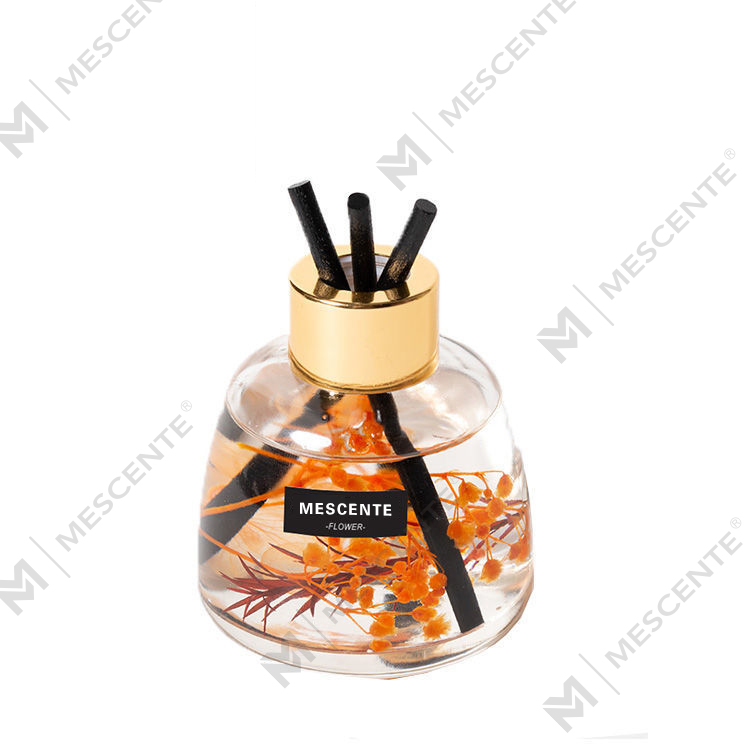 Mini White Bottle Flower Parfüm Aroma Reed Diffúzor Olaj, Illat Thaiföld Reed Diffúzor Ajándék szett
