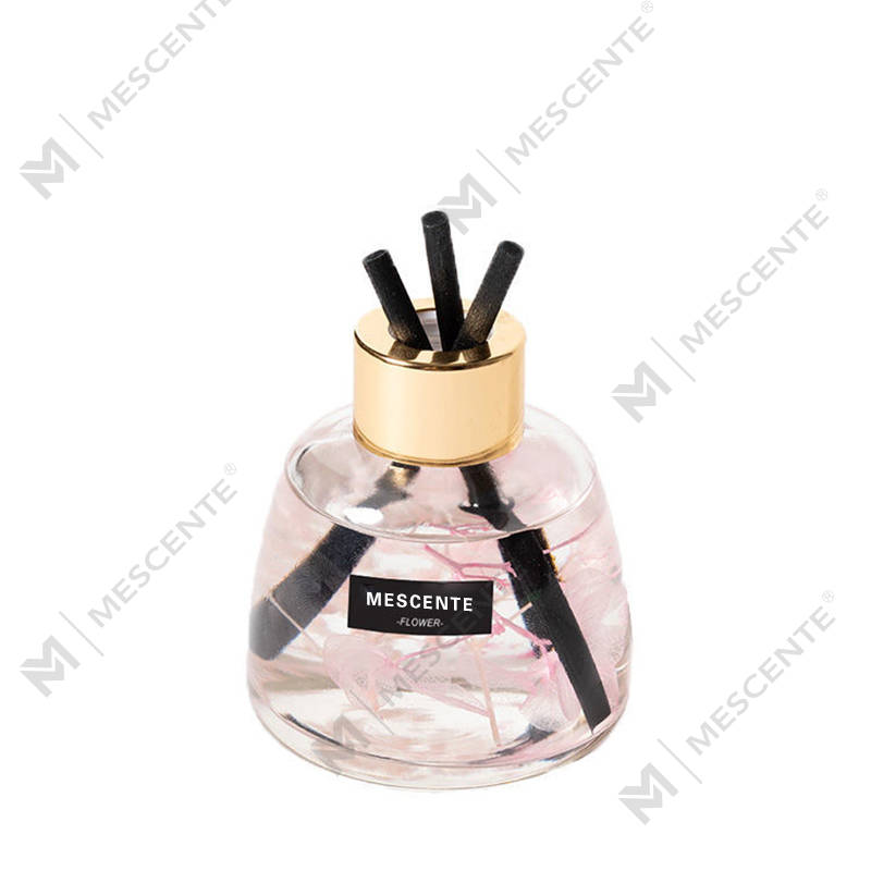 Mini White Bottle Flower Parfüm Aroma Reed Diffúzor Olaj, Illat Thaiföld Reed Diffúzor Ajándék szett