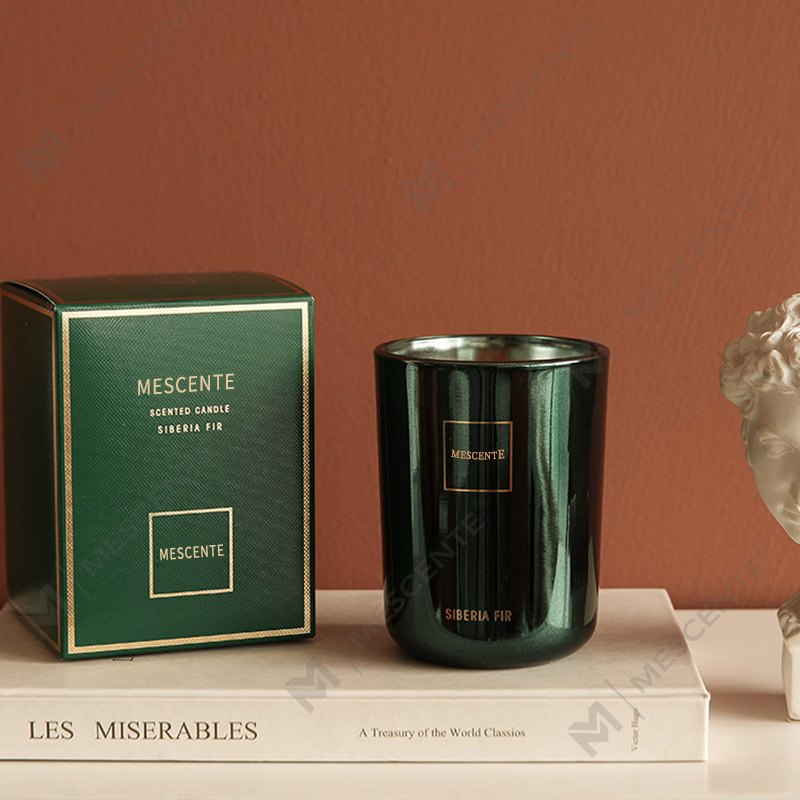 M&Scent nagykereskedés testreszabott luxus magáncímkés oszlopos illatos szójaviasz fa kanóc aromagyertya