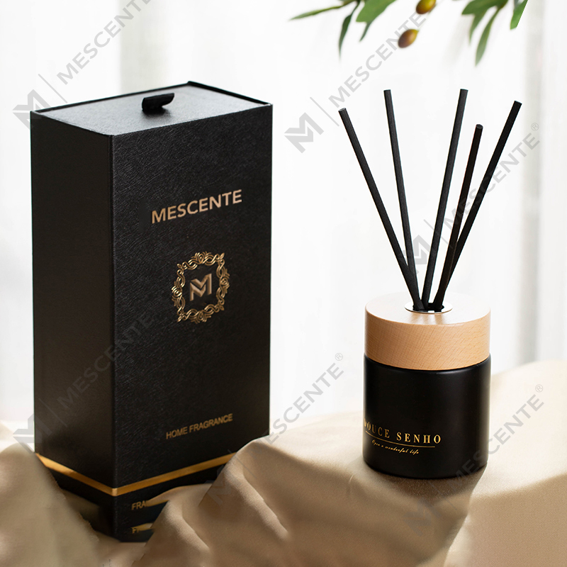 M&Scent Black Bottle Parfüm Aroma Reed Diffúzor Olaj, Illat Thaiföld Reed Diffúzorok Ajándékkészlet